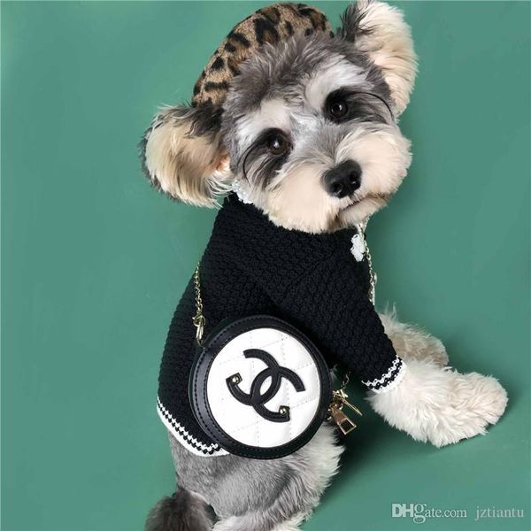 

new luxury design fashion brand pet shoulder bag personality pet crossbody christmas day gift for pet lovely bags