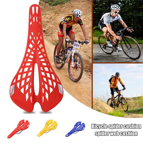 

inbuilt saddle suspension bike seat cushion comfortable durable saddle bicycle spider hv99