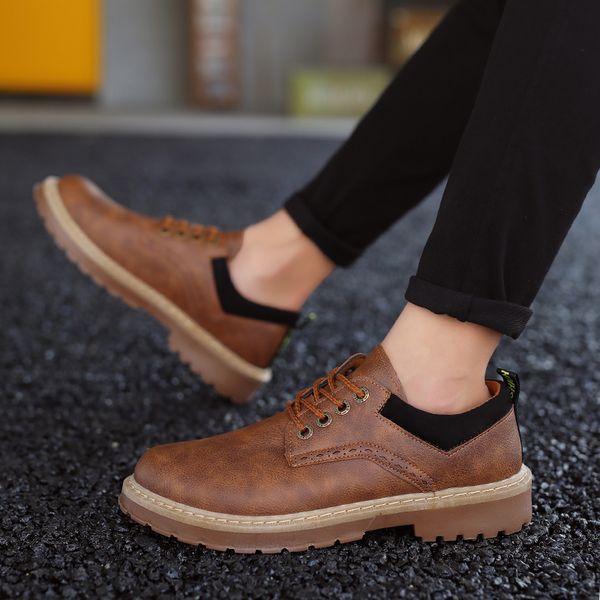 

for men cool walk shoes %x602 men casual shoes spring air leather fabric cloth patchwork mens loafers leisure canvas shoe, Black