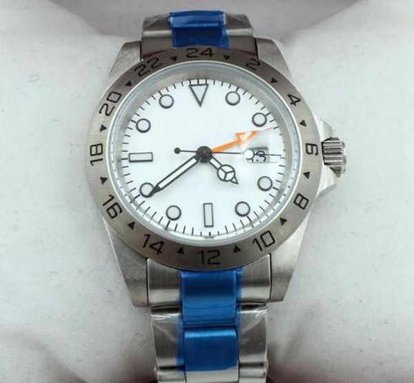 

2019 роскошный корпус из нержавеющей стали GMT 2813 автоматические механические наруч