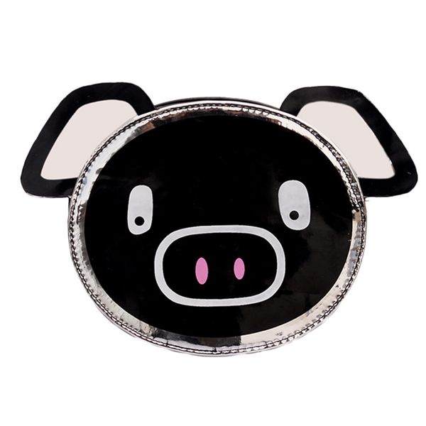 

fashion girls leather chain wild cute cartoon pig shoulder messenger bag