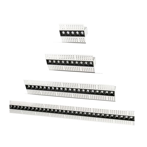 

14см 27см 54см 107см нет основное освещение trimless led magnetic linear встраиваемый современная решетка light 5w 10w 20w 40w