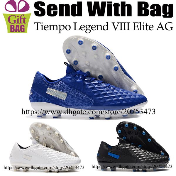 

Новый Лучшее качество Tiempo Legend VIII Elite AG Футбол Бутсы мужские Открытый кожа обувь са