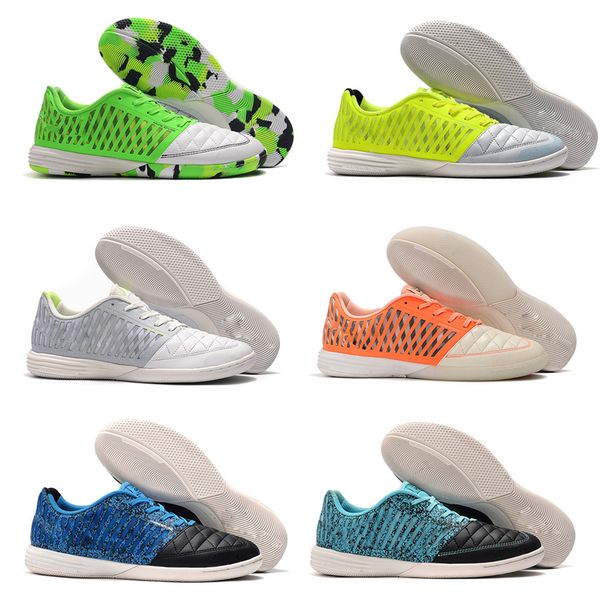 

new arrival soccer shoes lunar gato ii ic soccer cleats mens indoor football boots md leather skin botas de futbol us6.5-11