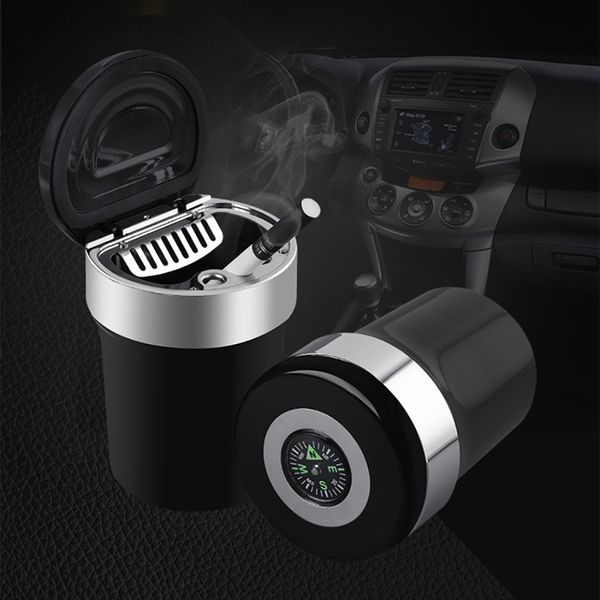 

car ashtray high flame retardant ashtraycar compass ashtray manufacturer portable simple car with light