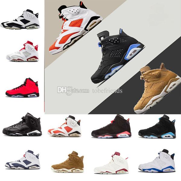 

vi 6 6s mens basketball shoes bred infrared 23 3m reflective tinker gatorade green oreo black cat alternate hare carmine men sneakers 41-47