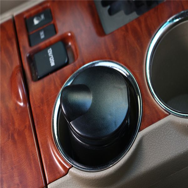 

1pc car auto led ashtray blue led light cigarette smoke ash cylinder bin for golf 4 golf5 golf 6 7