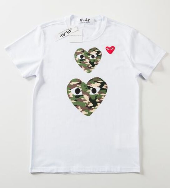 

2019 ummer men t hirt women t hirt brand 100 cotton hort leeve tee heart print funny t hirt 24 color