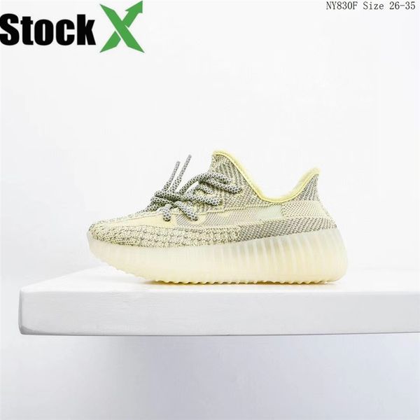 

kids shoes kanye west wave 72s runner running shoes children sports sneakers casual shoes size eur 28-35#527