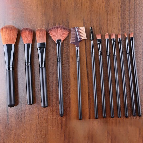 

wholesale 12pcs/set makeup brushes gradient makeup brushes ladies kits beauty tools