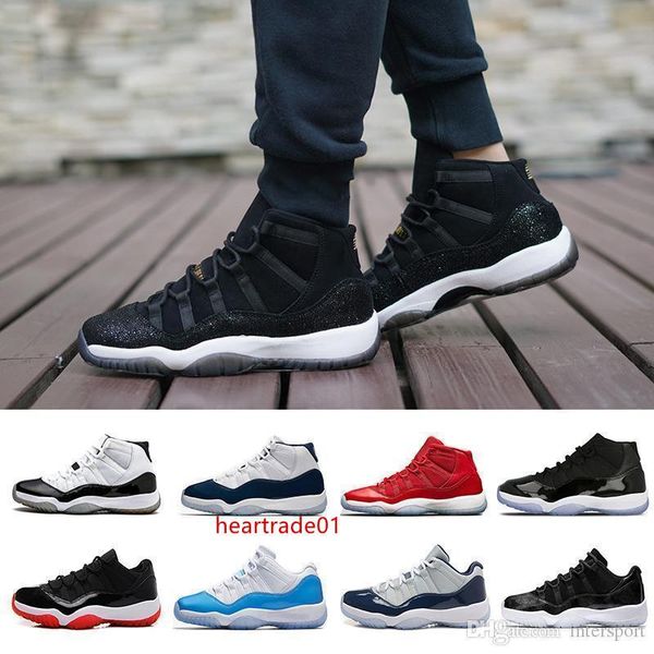 

11s 11 xi gym red chicago midnight navy win like 96 unc space jam mens basketball shoes 11s sport sneakers 36-47