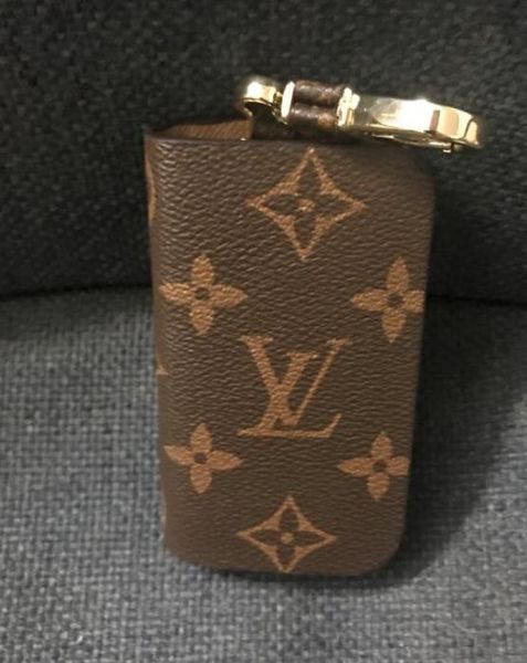 

vintage car key holder male pu leather housekeeper double zip pocket key case bag men's chain coin purse wallet, Red;blue