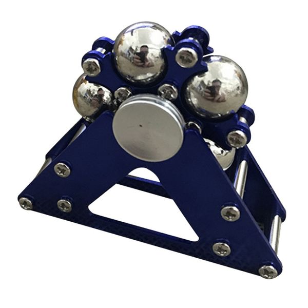 

1pc five bead ferris wheel fingertip metal gyroscope stainless steel ball bracket finger gyro fidget spinner 3 colors