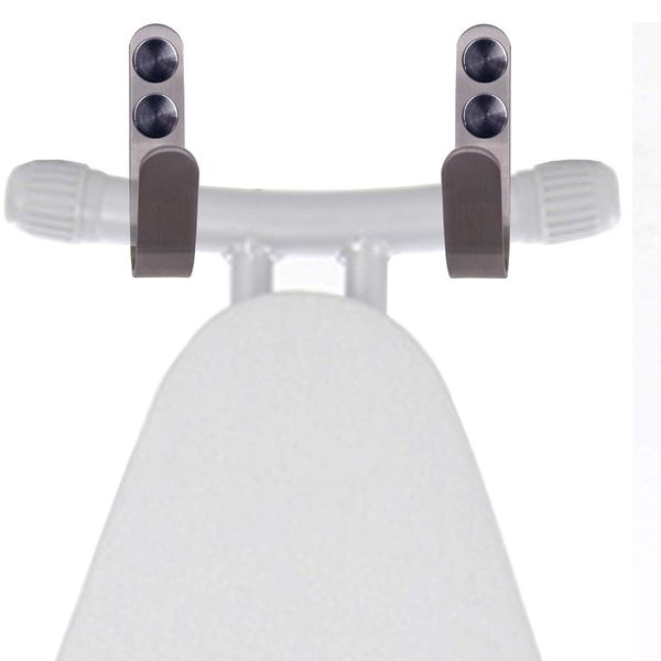 

ironing board wall holder - no ironing board - w screw caps