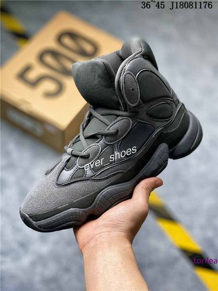 

2020 новый 500 kanye запад загрузочный мужская зима сапоги кость белый черный desert rat blush ozweego кроссовки конструктор высокого топ сп