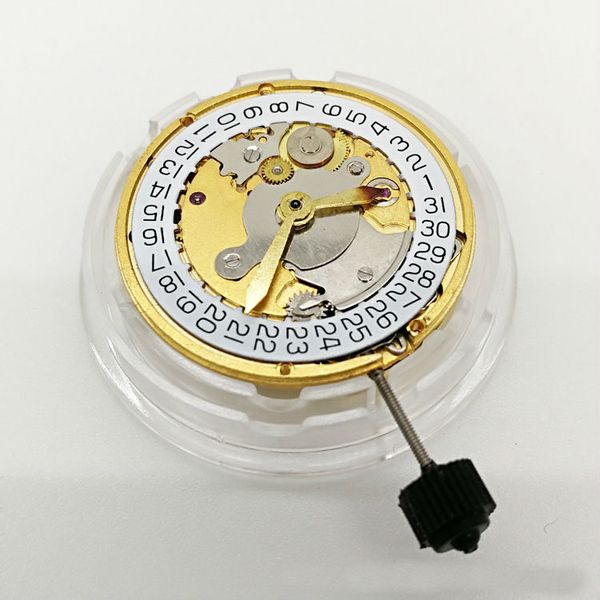 

2 colors gold silver shanghai 2824 automatic watches movement