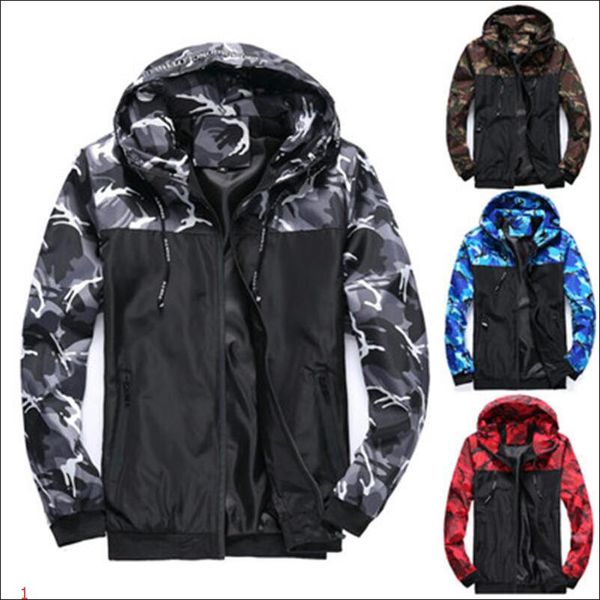

men designer jackets hooded fashion style windbreaker slim for men women jacket striped zippers brand jackets coats luxury hoodies #1p, Black;brown