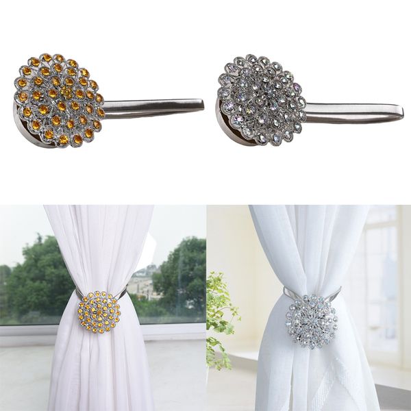 

2x curtain holdbacks diamond curtain holdbacks home office decoration