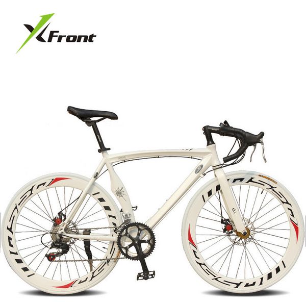 

original x-front brand bend highway disc brake 700c 14 speed road bike aluminum alloy bicicleta racing bicycle