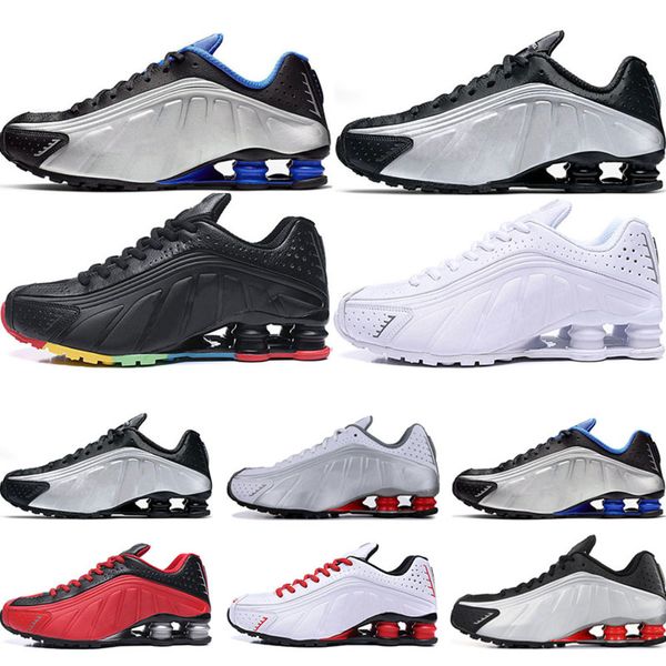 

designer shoes r4 nz deliver men running shoes muticolor metallic racer blue og fashion athletic trainers sports sneakers size 40-45