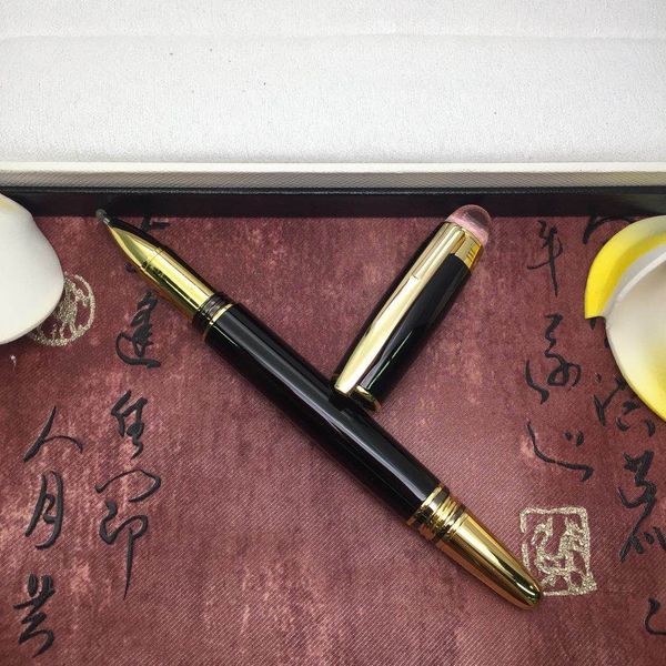 

luxury resin or matel ballpoint pen monte pen fashion stationery school office supplies writing brand pen, Silver
