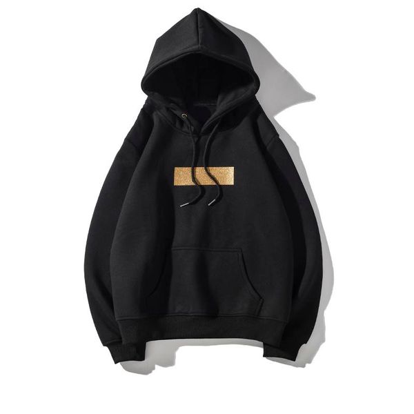 

luxury mens hoodies famous brand designer hoodie sweatshirts winter men women hoodies hip hop pullover streetwear long sleeve 2 colors, Black