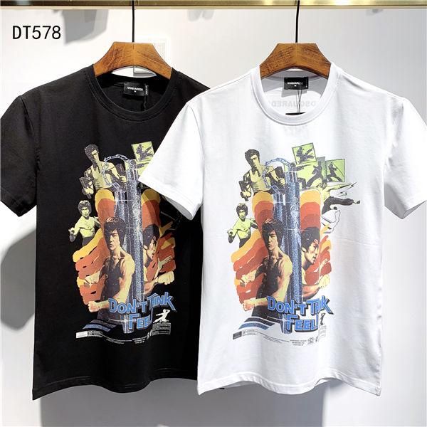 

2020 европа париж мода большой сломанный отверстие марка мужской одежды женщин мужчин футболки мужская одежда 100% хлопок печать письмо с ко, White;black