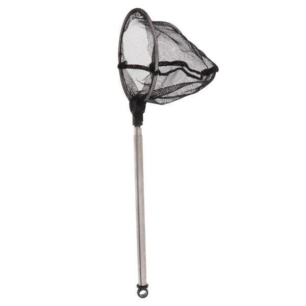 

mini aquarium fish tank net with extendable long handle for tank black