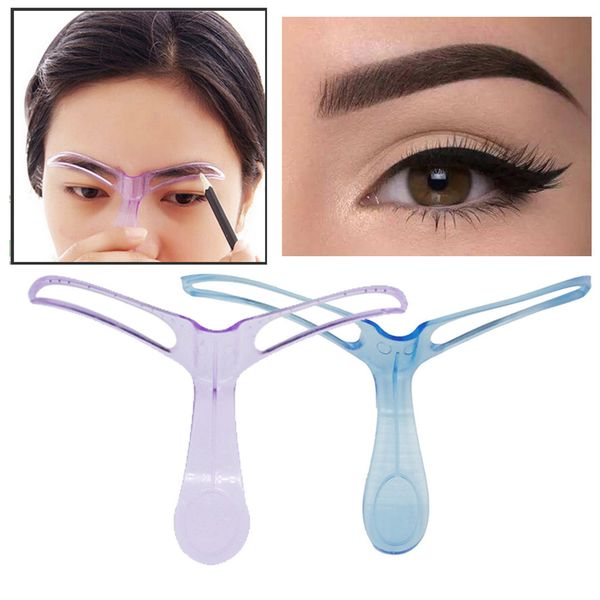 

christmas makeup eyebrow grooming stencil shaper ruler measure tool tattoo accessoriesf12.26