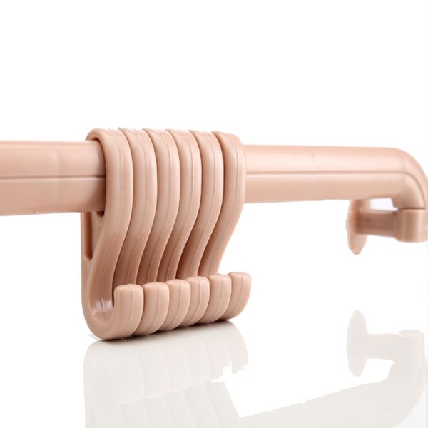 

6 rows of seamless hook creative kitchen wall toilet door of punch plastic paste hook factory wholesale