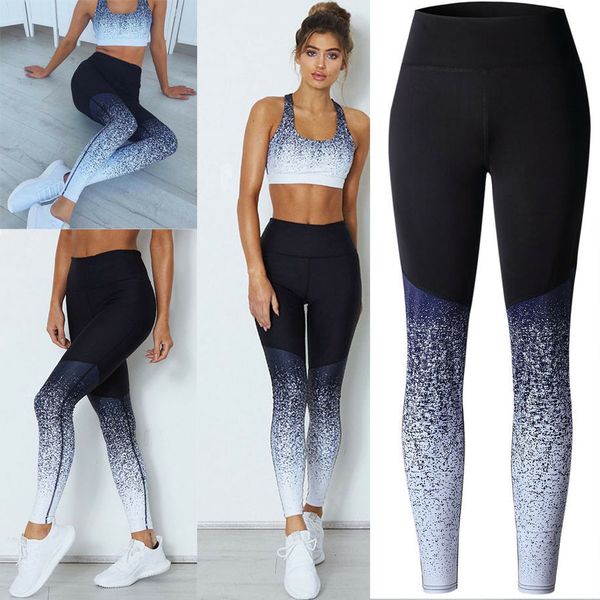

women skinny high waist leggings ladies casual fitness slim leggings, Black