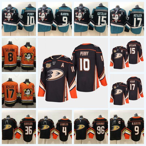 

15 Ryan Getzlaf Anaheim Ducks 25th Anniversary 17 Ryan Kesler 10 Corey Perry 36 John Gibson 4 Fowler 67 Rakell Third Hockey Jersey