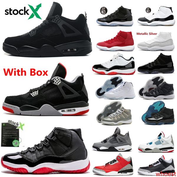 

2020 black cat 4 4s basketball shoes 11 low white bred 11s men sneakers cool grey gamma legend blue black cement unc 3 3s concord space jam