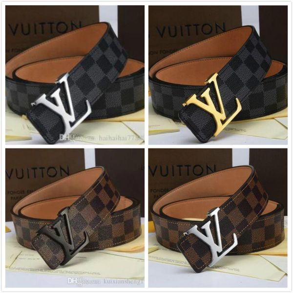 

brand designer fashion luxury belt leather belt women leisure belt louis vuitton 105-120 cm, Black;brown