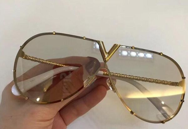 

men women sunglasses fashion oval sunglasses uv protection lens coating mirror lens frameless color plated frame come with box, White;black