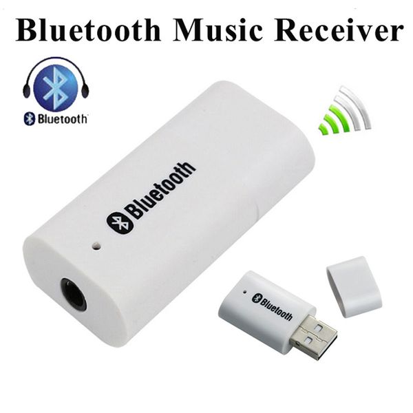 USB Universal 3.5mm Carro Transmissor A2DP Sem Fio Bluetooth AUX Adaptador Receptor de Música de Áudio Handsfree para Telefone MP3