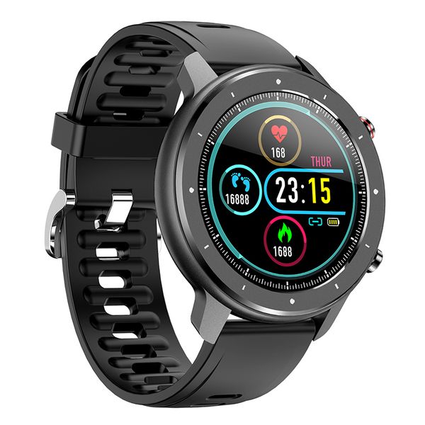 

new f12 smart watch ecg 1.3 inch ip68 waterproof bracelet heart rate blood pressure oxygen monitoring fitness tracker smartwatch, Slivery;brown