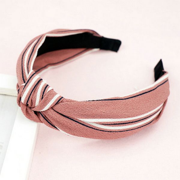 

black headband knot rioja red striped womens knot headband fabric hair accessories head band hairclippersshop wrtca, Black;brown