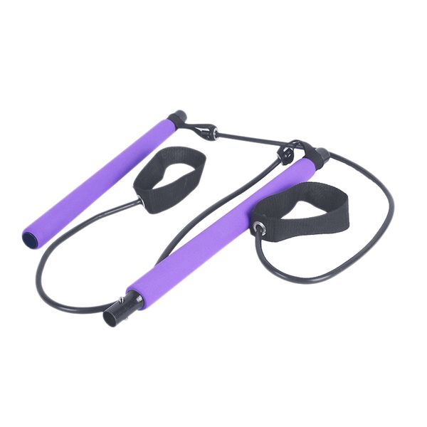 

yoga pilates stick resistance bands gym rubber tube elastic bands fitness equipment training exercise bar accessories