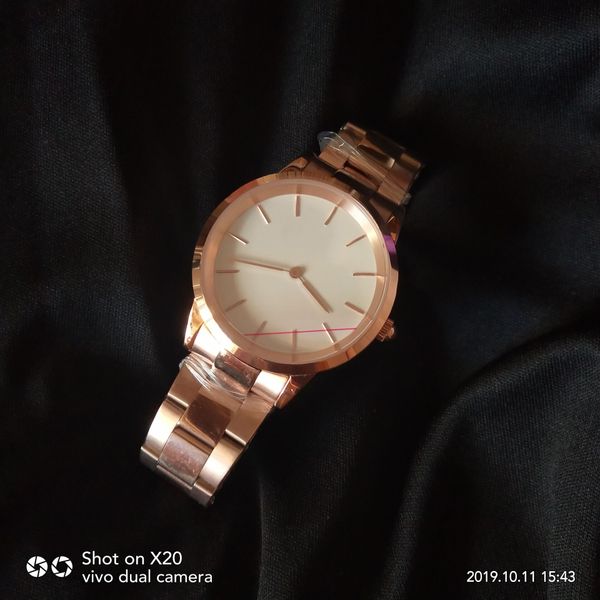 

2019 new design 28mm 32mm 36mm 304 stainless steel strap watch rose gold silver, Slivery;brown