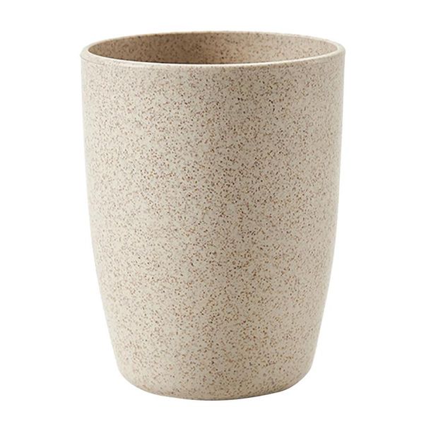 

bathroom cup set fashionable wheat straw portable bathroom tumbler water cup for kids traveling drinking utensils home supplies
