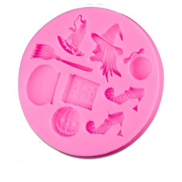 

горячие продаж witch силиконовые mold fondant украшения торта инструменты силикона мыла прессформы торта силикона mold