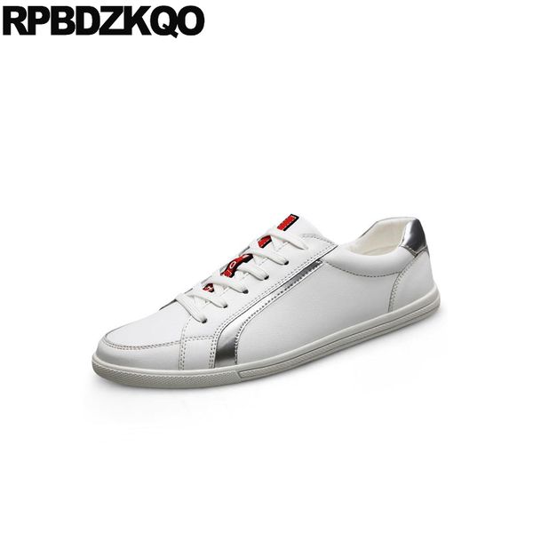 

comfort 46 11 2018 men casual shoes lace up new designer sneakers spring trainers black white korean skate plus size