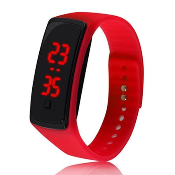 

led watch simple lady kids watches wholesale factory price sport watch for women girl student watches sell clock, Slivery;brown