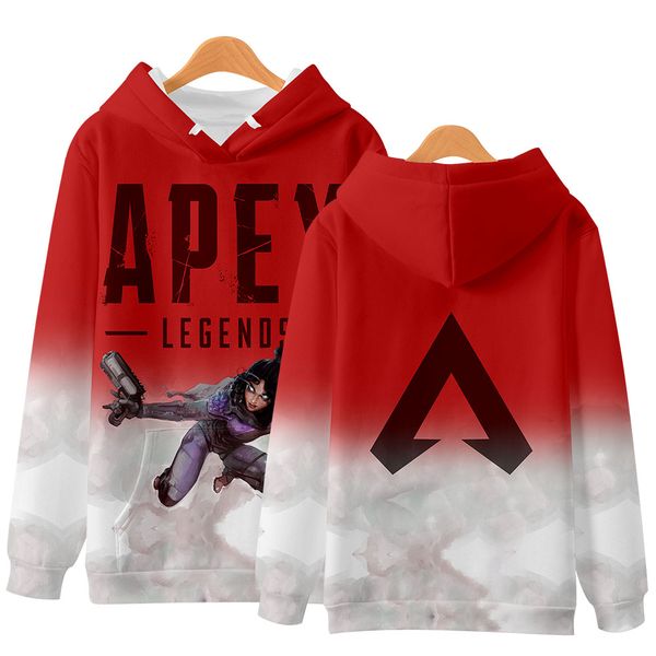 

game apex legends 3d hoodies men women sweatshirts long sleeve harajuku hoodie apex legends 3d hoodies men sweatshirts, Black