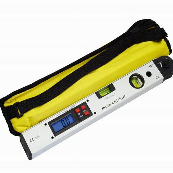 20 PCS 400mm Display Digital Visor Angular Medidor 0-225 Grau Infrared transferidor eletrônico Laser Spirit Level Inclinometer