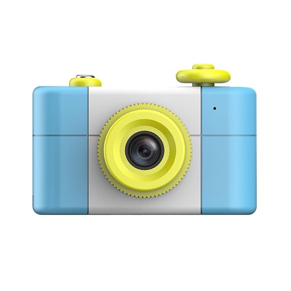 

a10 portable kids camera 1080p hd 1.5 inch screen mini kid children camera cartoon digital small slr camera toy gift (blue