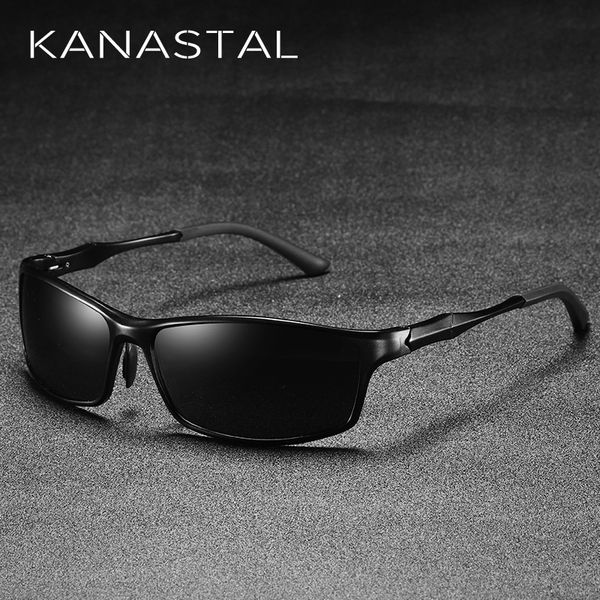 

classic sports polarized sunglasses protection eyewear al-mg frame sun glasses men's hiking travel shades 201911, White;black