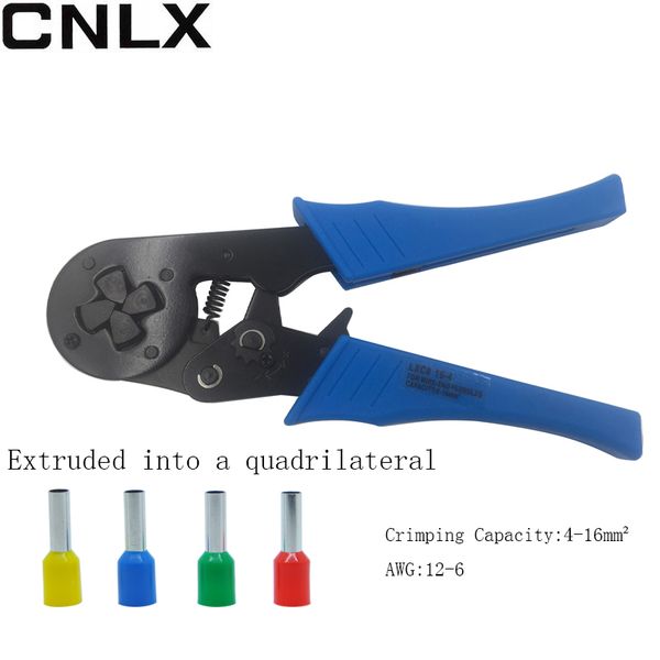 

cnlx lxc8 16-4 crimping pliers mini-type self-adjustable crimp tool for wire ferrules,end sleeves 4-16mm2 12-6awg