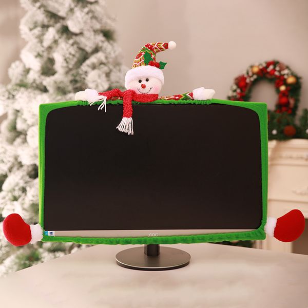 

christmas deer style home ornament notebook case office computer cover decorate